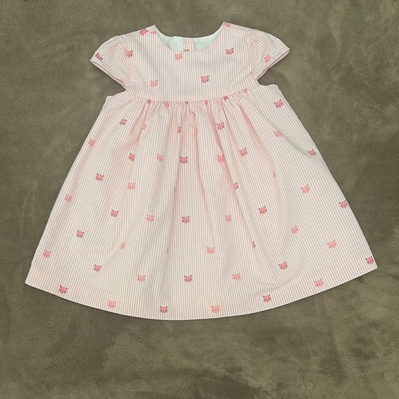 Janie and Jack Other - Janie and Jack Pink Striped Kids Dress